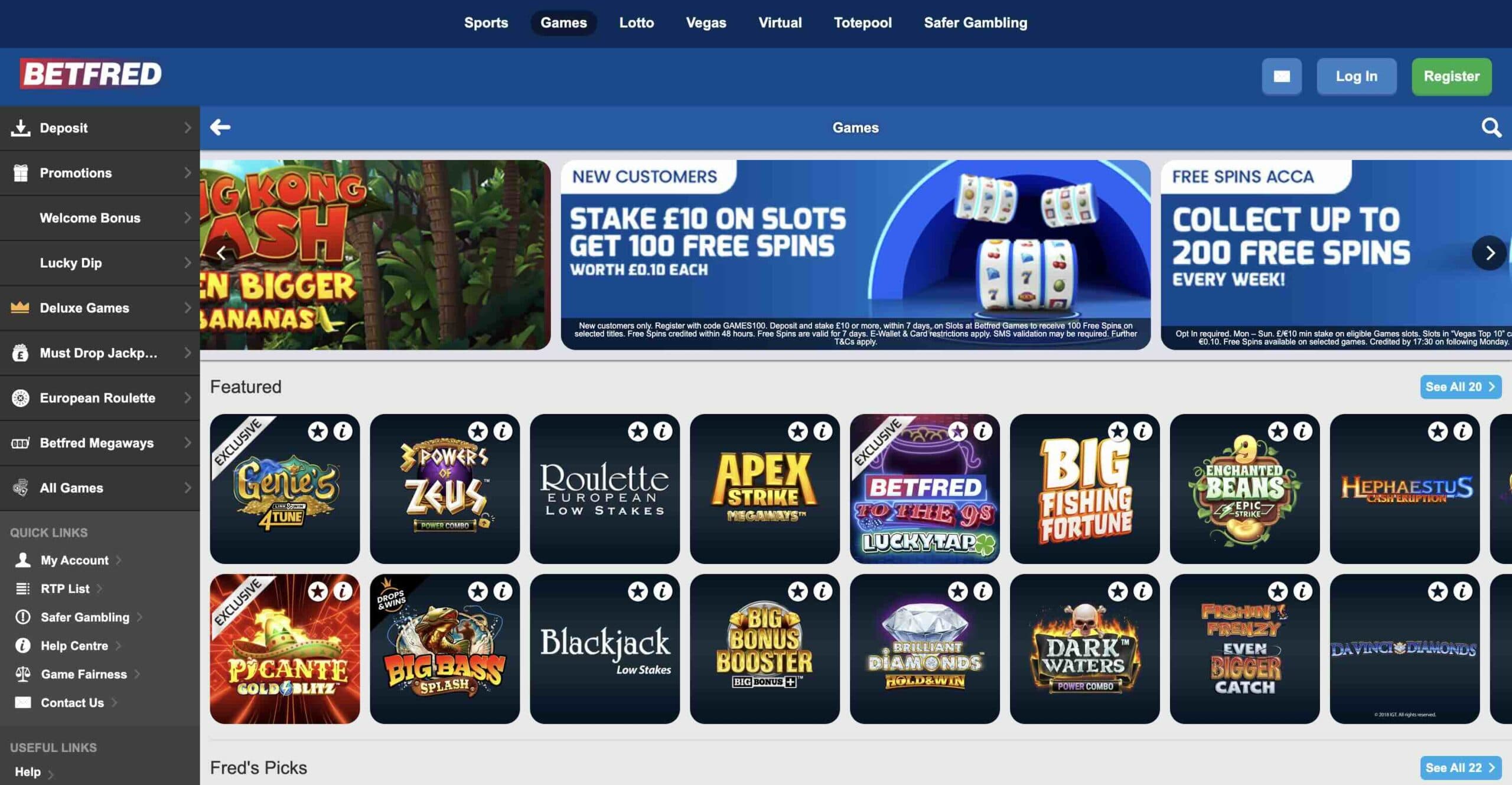 Betfred Games