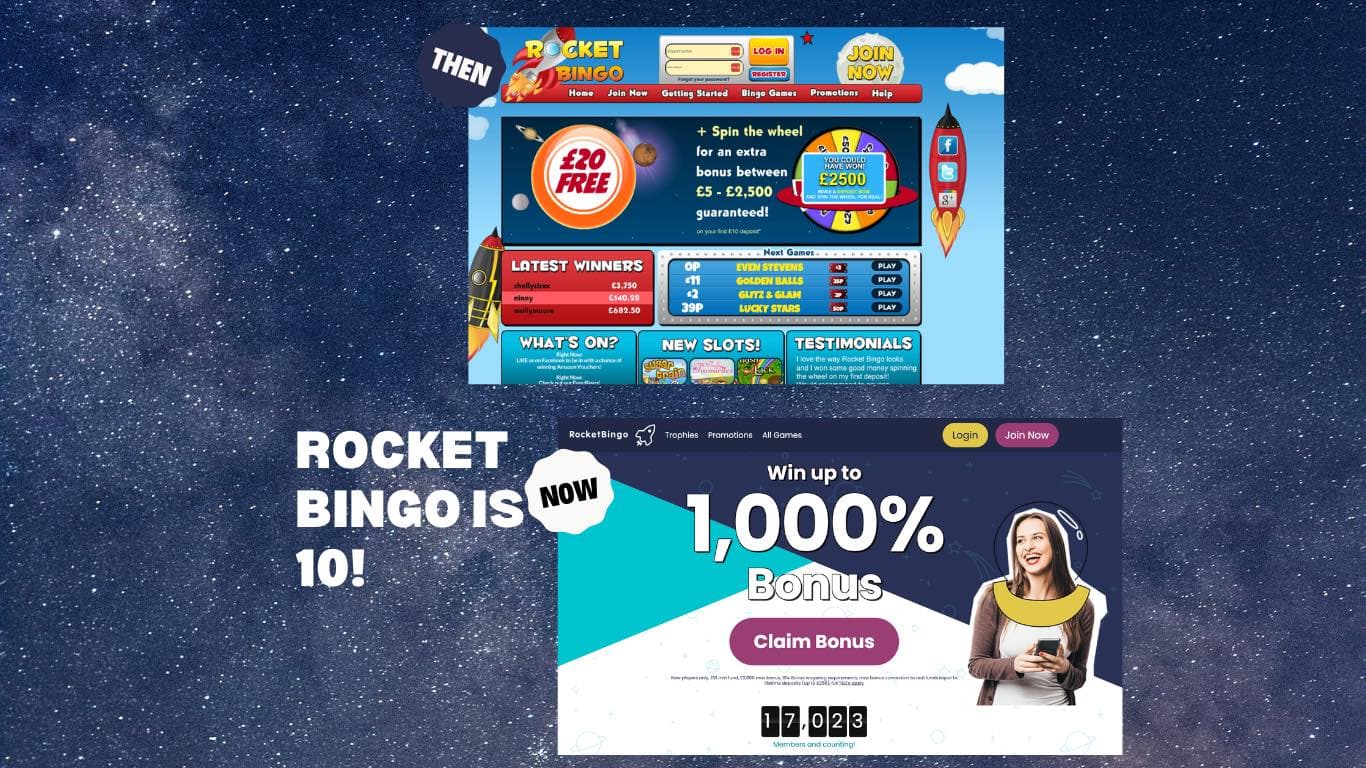 Rocket Bingo: 10 Years in The Bingo Business