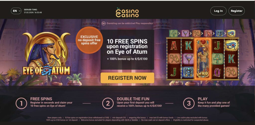 Casino Casino Welcome Offer