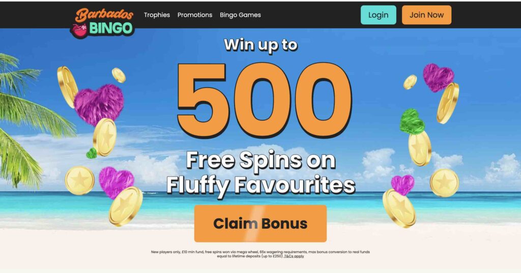 Barbados Bingo A Tropical Jumpman Bingo Site!